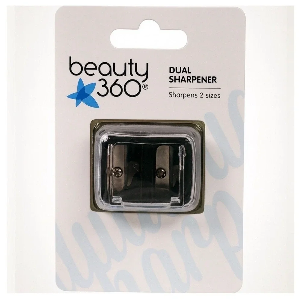 5-Pack, Beauty 360 Dual Cosmetic Pencil Sharpener